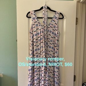 Latched Mama visionary nursing romper, standard NWOT